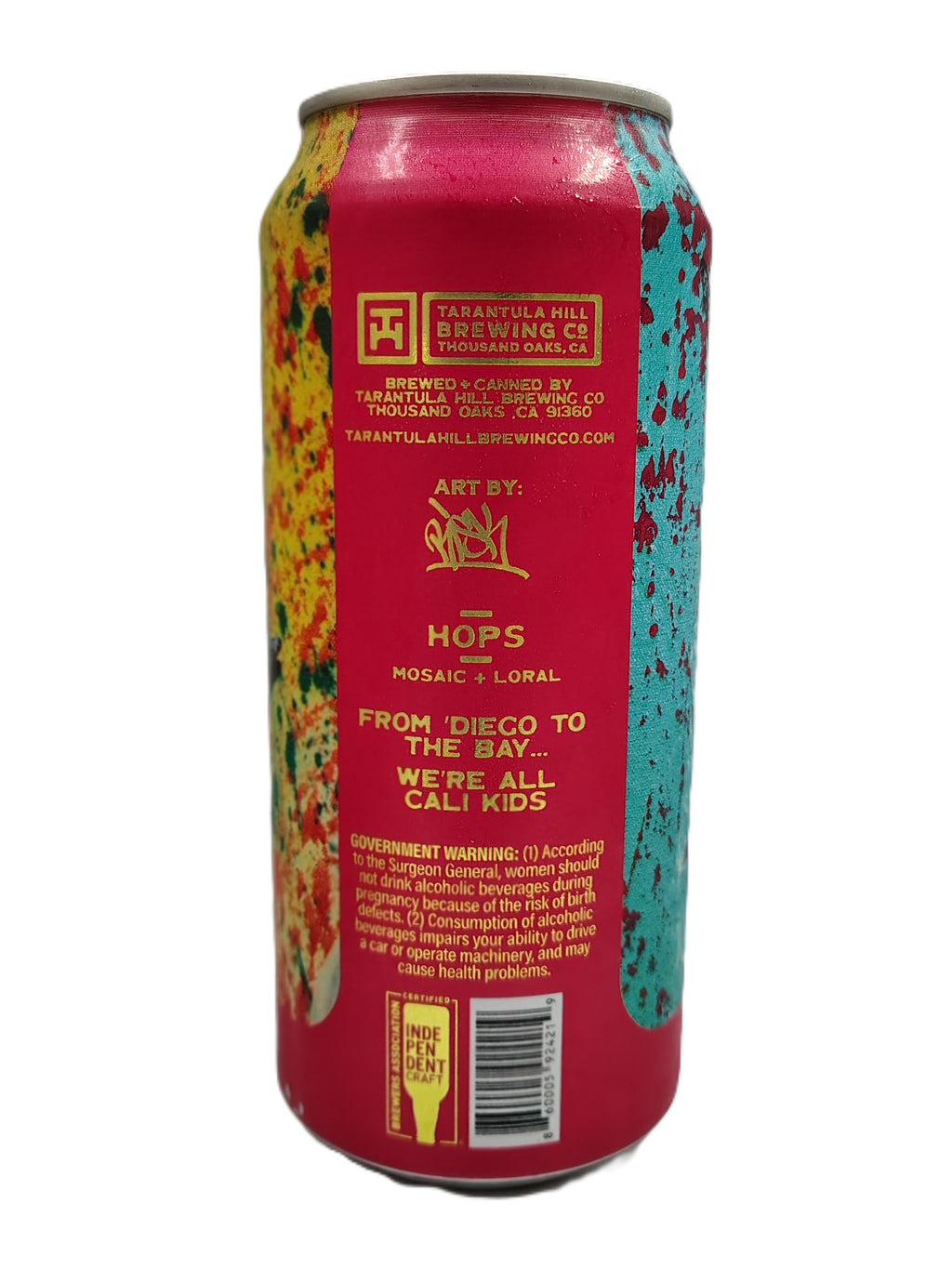 Liquid Candy Cali Day Hazy IPA – San Diego Craft Beer | 4pk 16oz Cans